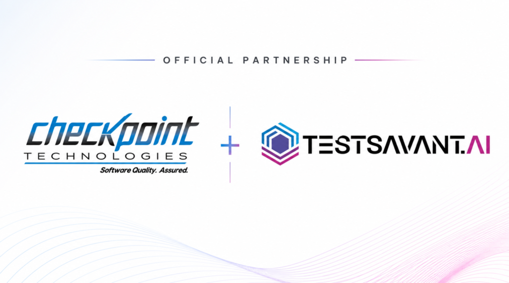Checkpoint Technologies and TestSavant.AI partnership