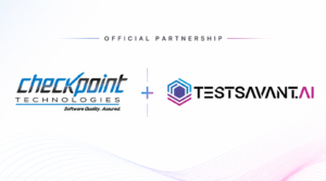 Checkpoint Technologies and TestSavant.AI partnership